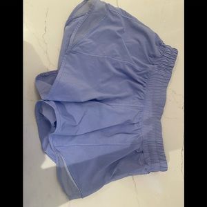 Purple/blue LULULEMON shorts